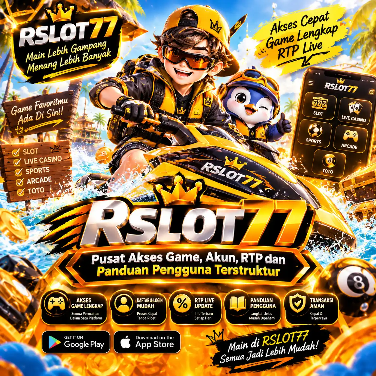 RSLOT77 banner